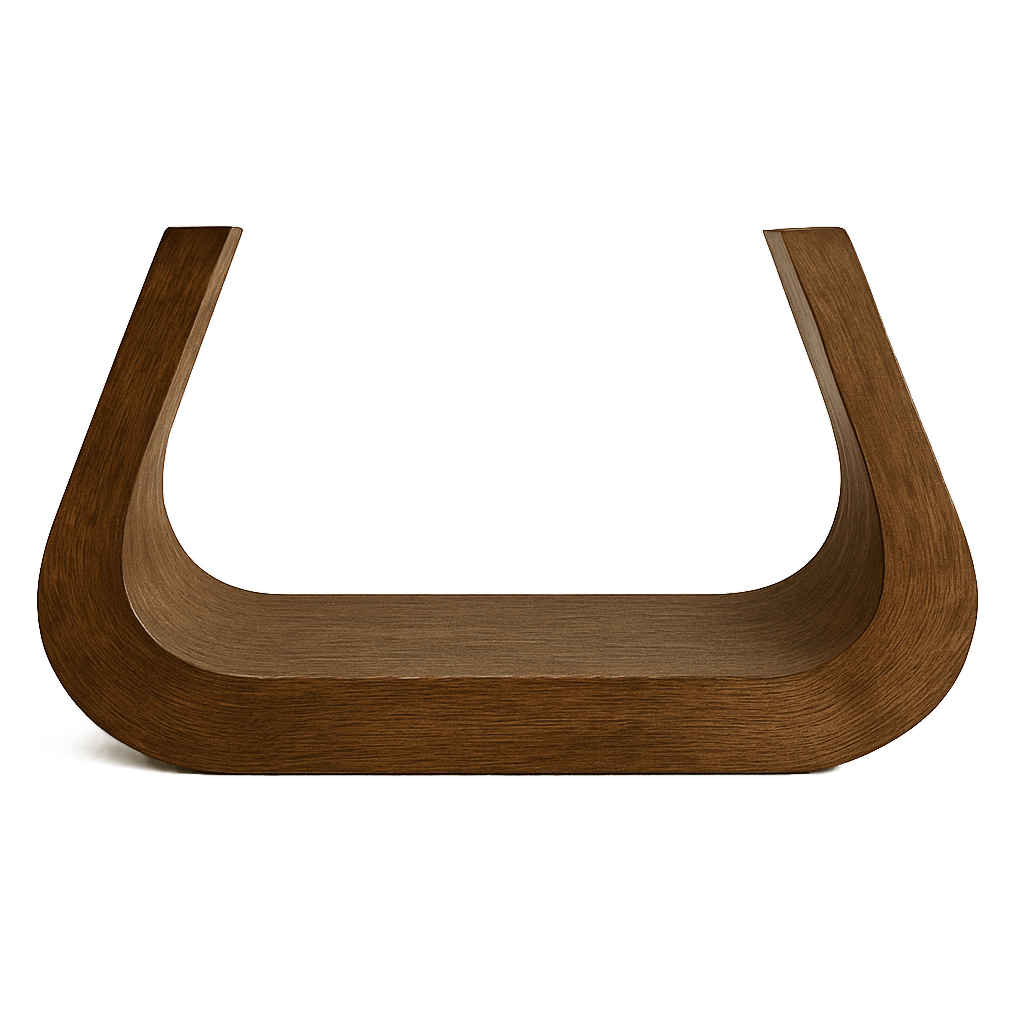 base design vicki para vidro imbuia fundo branco