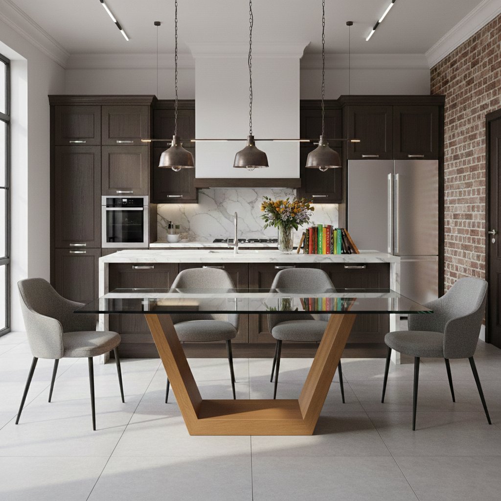 base v reta imbuia ambientada