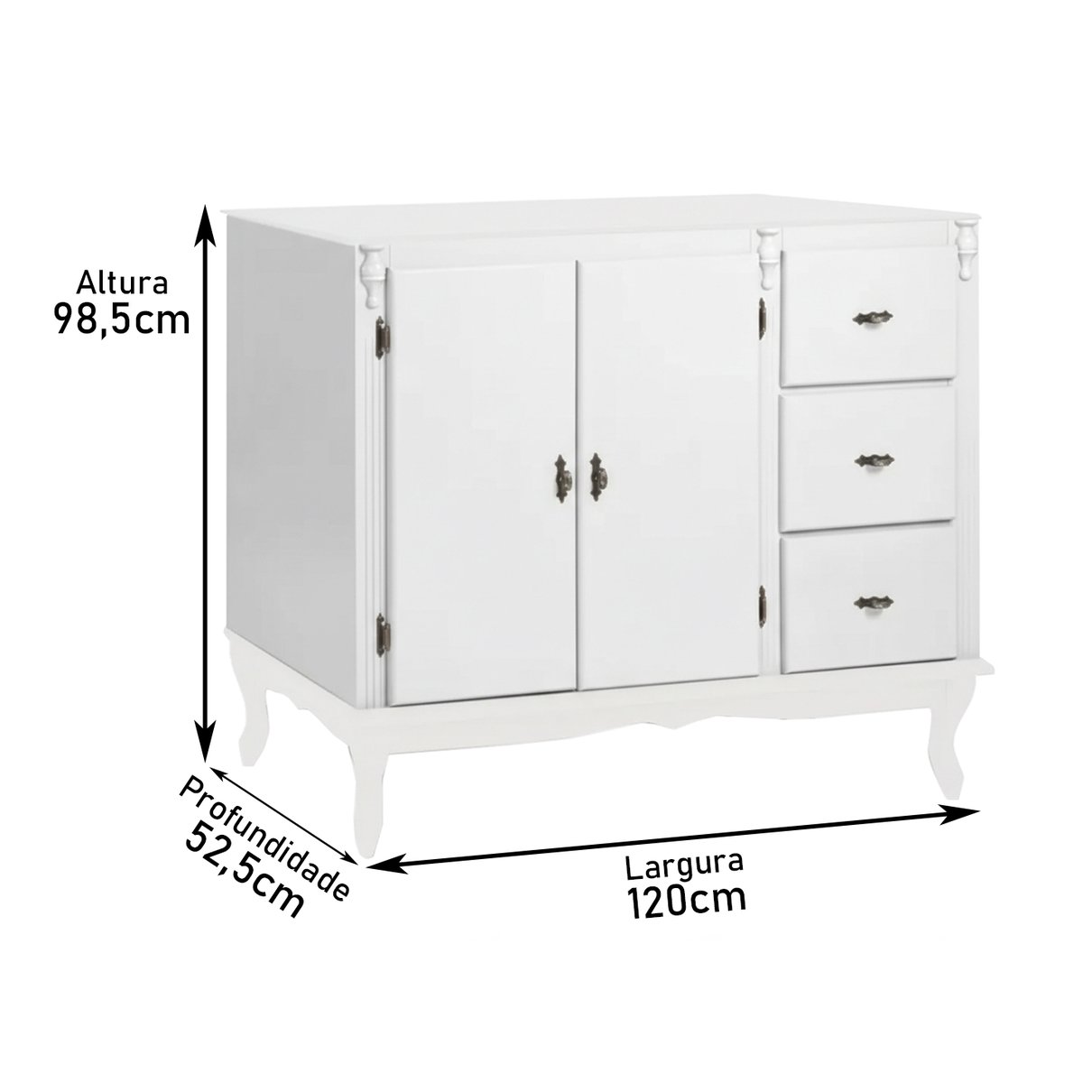 balcao arizona medidas