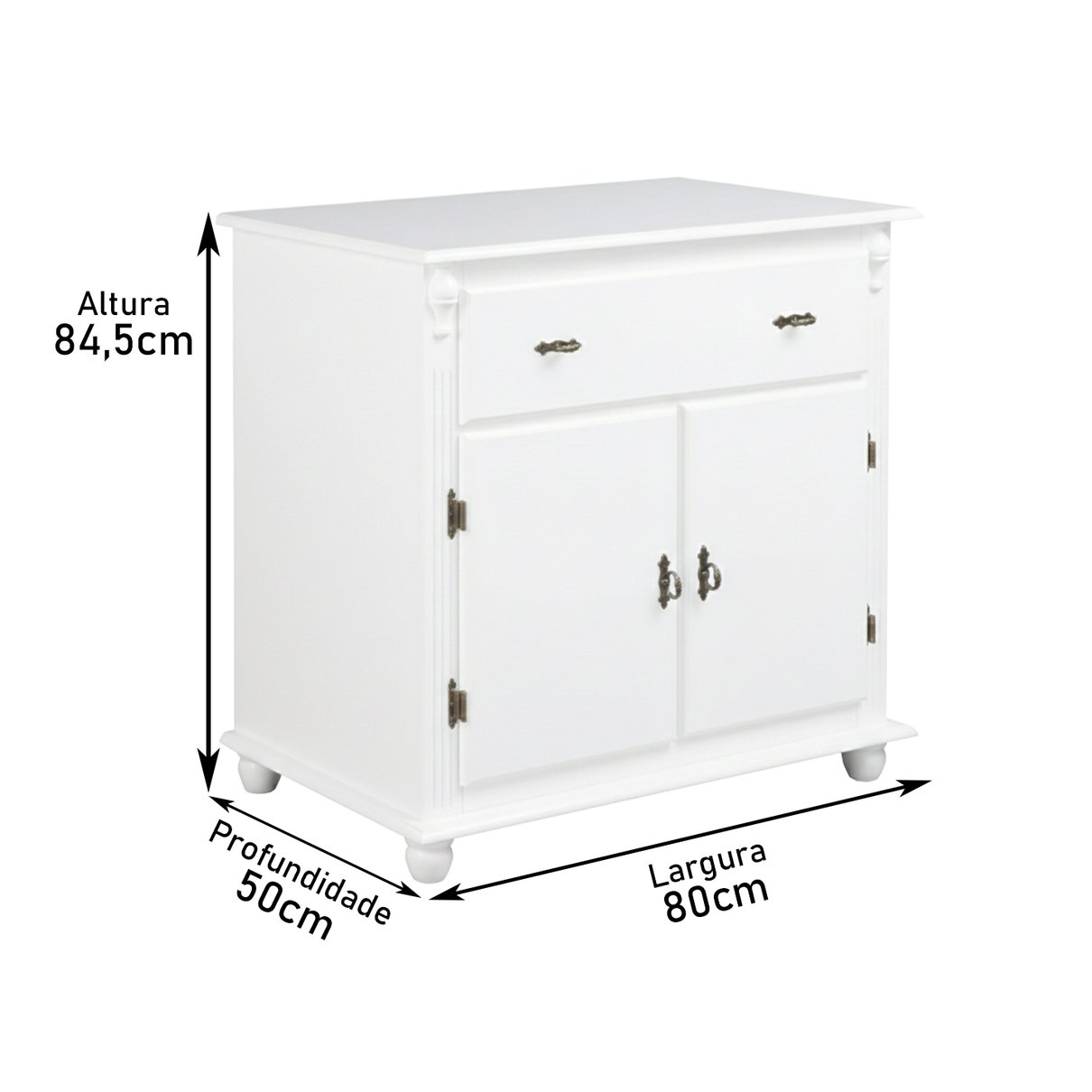 balcao america branco