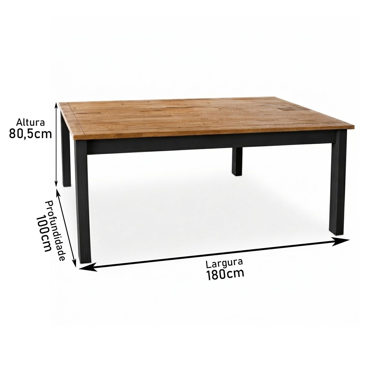 mesa colonial preta